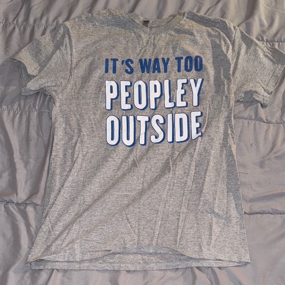 Gray Graphic T-Shirt